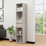 The Living Store Knjižna omara betonsko siva 36x30x171 cm iverna plošča - Knjižna Omara, (21436496) | Shoptok.si