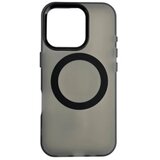 Silikonska futrola Magsafe FLURO COLOR Iphone 17 CRNA  Silikonska futrola Magsafe FLURO COLOR Iphone 17 CRNA Slike