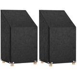  Navlake za vrtne stolice 2 kom 8 ušica 65 x 65 x 80/120 cm PE | shoptok.hr