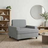  Fotelja Svjetlosiva Tkanina | shoptok.hr