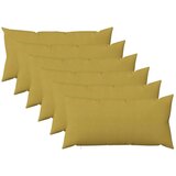  Jastuk s jastukom HEERLEN 6 kom. Svijetlo zelena Tkanina - Svijetlo zelena 40 x 70 cm 6 | shoptok.hr