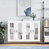  Zidni ormarići 2 kom bijeli od konstruiranog drva | shoptok.hr