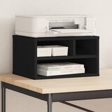 vidaXL Stalak za pisač crni 40x32x22,5 cm od konstruiranog drva Cijene