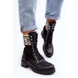 Boto Women's Ankle Boots Brogues with Sock Black Hakina | Shoptok.si