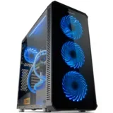 Caja Hummer TGX ATX 2XUSB3.0 2XUSB2.0 Negro RGB, (20598868)