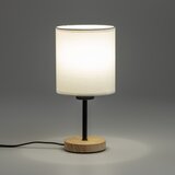  Brilagi - Stona lampa NUBILA WOOD 1xE27/25W/230V hrast/bela | Eponuda.com