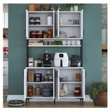 Hanah home Komoda s ladicama JE173 3287, 120x198,6x40 cm, Bijela | Eponuda.ba