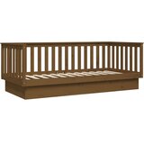  Dnevni ležaj smeđa boja meda 80 x 200 cm od masivne borovine | shoptok.hr