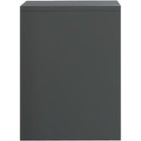  Noćni ormarić visoki sjaj sivi 40x30x40 cm konstruirano drvo | Eponuda.com