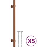  Ručke za ormarić 5 kom brončane 192 mm od nehrđajućeg čelika | shoptok.hr