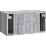 TV ormar za zid 59,5 x 31 x 30 cm Siva Sonoma Konstruirano drvo | Eponuda.ba