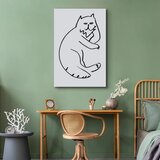  Slika - Cat Relaxing (1 Part) Vertical 60x90 Standard | shoptok.hr