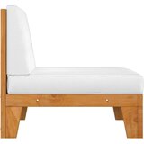  Modularna srednja sofa i krem bijeli jastuci od bagremovog drva | shoptok.hr