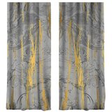Mila Home Sive/zlate zavese v kompletu 2 ks 140x260 cm – Mila Home Cene