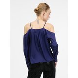 Orsay Dark blue women's blouse with open shoulders - Women | shoptok.hr