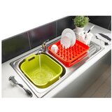Addis Bijeli plastičan ocjeđivač za posuđe za pribor 14x14 cm Signature – | shoptok.hr