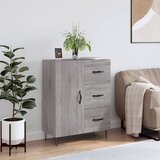 vidaXL Komoda siva sonoma 69,5x34x90 cm inženirski les Cene