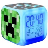 Generic Ura z nočno lučko, budilka Minecraft, ki spreminja barvo, (21132398) Cene