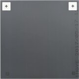  Zidno ogledalo 40 x 40 cm červrtasto stakleno | shoptok.hr