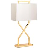Elstead CROSS-TL-IVORY - Stona lampa CROSS 1xE27/60W/230V zlatna/bela Cene