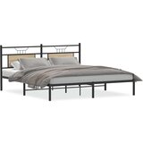 Maison Chic Posteljni okvir - Dvoposteljna postelja - Zakonska postelja brez vzmetnice 183x203 cm inženirski les-J11004, (21763949) | Shoptok.si
