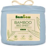 Bambaw rjuha iz bambusa 160 x 200 cm - light blue Cene