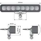  Osram-LED spot svetlo za automobil LIGHTBAR WL VX250-WD LED/36W/12/24V 6000K | Eponuda.com