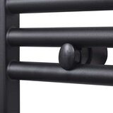 vidaXL kupaonski radijator za centralno grijanje crni ravni 500 x 1160 mm | shoptok.hr