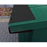 EcoStar Pokrov za oluk Typ 1/2 (Namijenjeno za: spremište Euroline Trend, Crna) | shoptok.hr