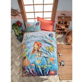 Colourful Cotton komplet posteljine Mermaid, 160x220cm, Plava Cene