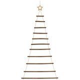  Viseće božićno drvce s vrhom od zvijezde 74 x 150 cm, prirodna grana | Eponuda.com
