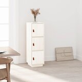 The Living Store Visoka omarica 34x40x108,5 cm trdna borovina - Visoka Omara, (21435682) | Shoptok.si