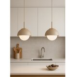  Brilagi - Viseći luster na sajli 1xE27/60W/230V prečnika 18 cm, bež sa zlatnim detaljima | Eponuda.com