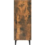  Komoda boja dimljenog hrasta 34 5x34x90 cm konstruirano drvo | shoptok.hr