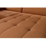 ELTAP Rumena žametna raztegljiva/s prostorom za shranjevanje kotna sedežna garnitura (desni kot/z ležalnikom) Gomsi – | Shoptok.si