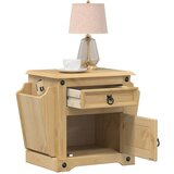 vidaXL Noćni ormarić Corona 45 x 35 x 47 5 cm od masivne borovine | shoptok.hr
