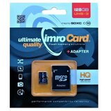 Imro microSDXC memorijska kartica s adapterom 128 GB klasa 10 / UHS-1 U3 | shoptok.hr