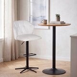 Stylife BARSKI STOL, krem barve, črna | Shoptok.si