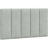  Postelja z vzmetnico svetlo siva 80x200 cm žamet, (21166101) | Shoptok.si