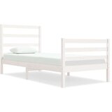  Okvir za krevet bijeli od borovine 90x190 cm 3FT jednokrevetni | shoptok.hr