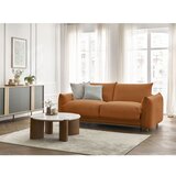Bobochic Paris Narančasta sklopiva sofa 214 cm Ernest – | shoptok.hr