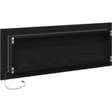  LED kupaonsko ogledalo Zidne Crni hrast 100 x 8,5 x 37 cm Stakl | shoptok.hr