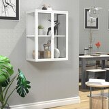 MID.YOU Viseča Vitrina Flokas M, Bela | Shoptok.si