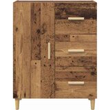 vidaXL Kreveta Staro drvo 34 x 69.5 x 90 cm Konstruirano drvo | shoptok.hr