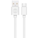 Forever kabal (usb- usb-c) 1m 3A beli Cene