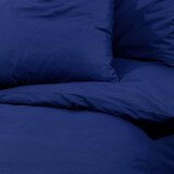  Set posteljine za poplun modri 140 x 200 cm lagana mikrovlakna | shoptok.hr