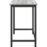  Stol Siva Sonoma 80 x 50 x 76,5 cm Inženjerska drva i čelik | Eponuda.com