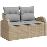 Vrtna sedežna garnitura z blazino 8 pcs Bež in svetlo siva, (5000135803) | Shoptok.si