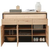 Voleo komoda, črna, hrast artisan | Shoptok.si