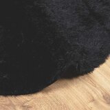  Čupavi tepih s visokim vlaknima NAVARRA crni 200x200 cm | shoptok.hr